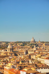 Poster - Aerial overview of Rome