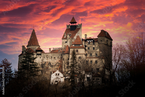 Cuadros en Lienzo Bran Castle, Transylvania, Romania, known as Dracula's Castle.