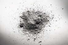 Pile Of Grey Ash, Dirt, Sand, Dust Cloud, Death Remains