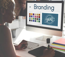 Sticker - Branding Ideas Design Identitiy Marketing Concept