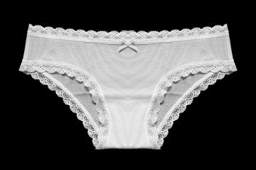 Sticker - White panty isolated