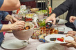 © Georgy Dzyura - Big family celebrates New Year at home
