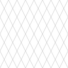 Seamless Harlequin diamond vector pattern.  Seamless rhombus net mesh background.
