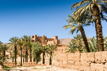 kasbah ouledotman at n9 between agdz and zagora, morocco