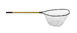 Fototapeta  - Fishing Landing net isolated on white