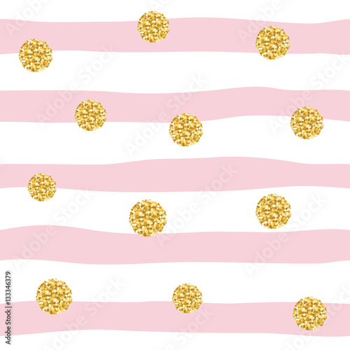 wzor-z-brokatem-konfetti-polka-dot-na-tle-paski-zlote-i-pastelowe-rozowe-modne-kolory-na-urodziny-mode-i-wesele-wektor-eps10