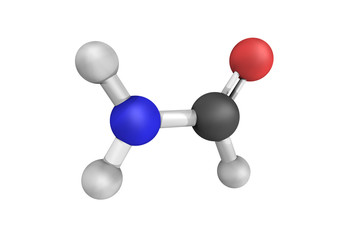 Wall Mural - Formamide, also known as methanamide, a clear liquid and a solve