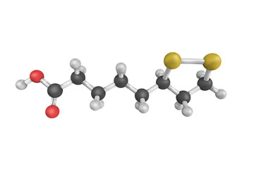 Poster - Lipoic acid, manufactured and is available as a dietary suppleme