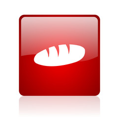 Poster - bread blue bubble icon