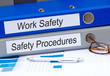 © DOC RABE Media - Work Safety and Safety Procedures Binder in the Office