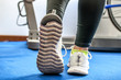 scarpa da ginnastica per esercizi in palestra e per correre
