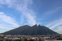 An Iconic Mountain In Monterrey Mexico