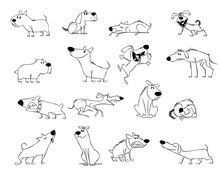 Funny Dogs Set