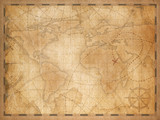 Fototapeta Mapy - old world map background