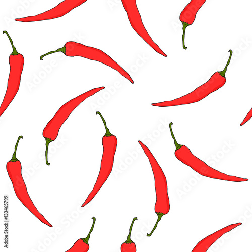 reka-rysujacy-wektorowy-bezszwowy-wzor-z-goracymi-chili-pieprzami-odizolowywajacymi-na-bialym-tle-warzywa-hodowlane-zdrowa