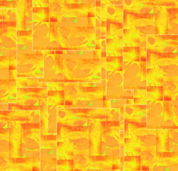 Yellow and gold modern art abstract background