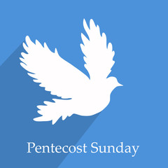 Wall Mural - Pentecost Sunday background