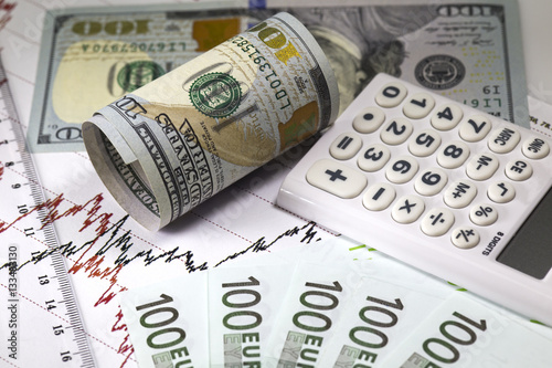 Dollar Euro Currency Exchange Prices Chart Red And Black Lines On Dollar Euro Currency Exchange Prices Chart Red And Black Lines On The Diagram Ruler