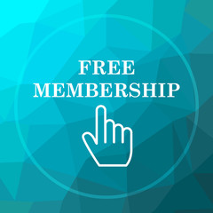 Sticker - Free membership icon