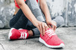 © Alena Ozerova - Woman in sports clothing and shoes