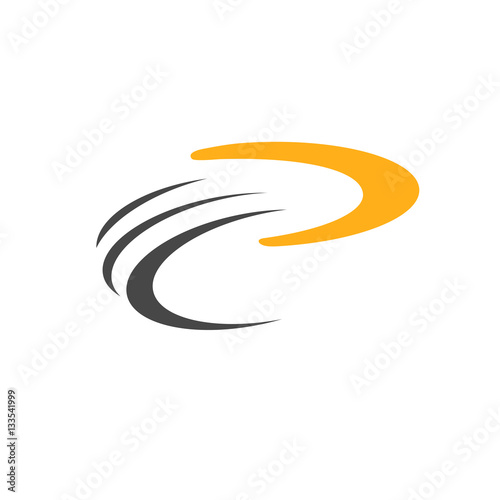 Cuadros en Lienzo Boomerang icon. Logo. Isolated Vector illustration art