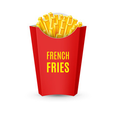 Wall Mural - Packaging for French Fries