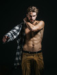 © Volodymyr - Sexy naked man wear shirt