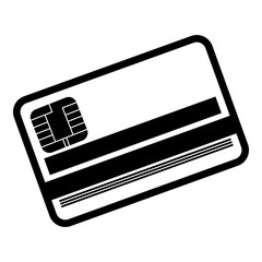 Poster - credit or debit card payment economy icon image vector illustration design 