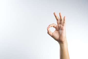 hand ok sign