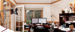 © Jo Ann Snover - Home Panoramic view of a slightly messy home office