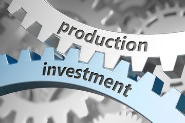 Canvas Print - production investment