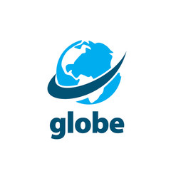 Poster - abstract logo Globe