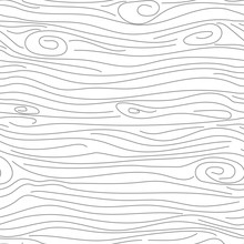 Wooden White Texture Vector Seamless Pattern.