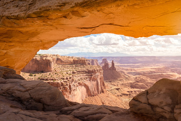 Wall Mural - mesa arch at sunrise, canyonlands national park, utah, usa