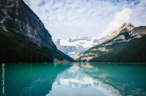 Lake Louise, Banff National Park in the Canadian Rockies.