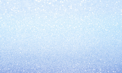 Wall Mural - white blue gradient glitter bokeh texture christmas abstract bac