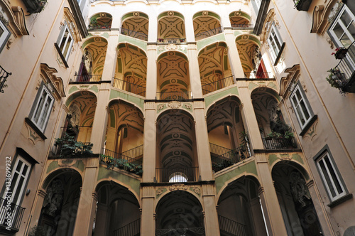 Fotografie, Obraz Napoli, Rione Sanità - Palazzo dello Spagnuolo