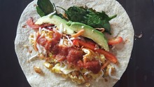 Healthy Breakfast Burrito 