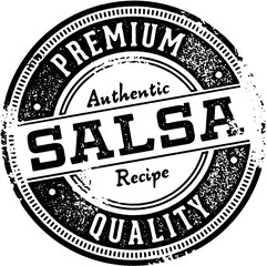  Premium Fresh Salsa Menu Stamp