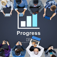 Poster - Progress Development Imrpovement Advancement Concept