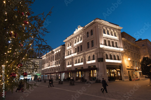 Trieste Natale.Luci Notturne Aspettando Il Natale A Trieste Buy This Stock Photo And Explore Similar Images At Adobe Stock Adobe Stock