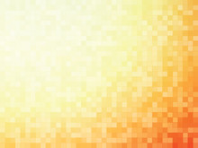Orange Mosaic Pattern