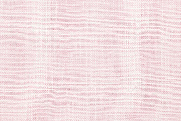 pink natural linen texture for background