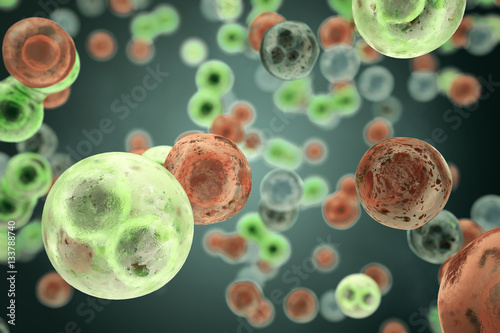 ludzkie-lub-zwierzece-komorki-na-kolorowym-tle-medycyna-naukowa-koncepcja-3d-rendering