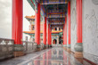 © smshoot - Hallway inside Chinese temple in Thailand