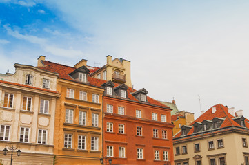 Old Town in Warsaw, Poland.