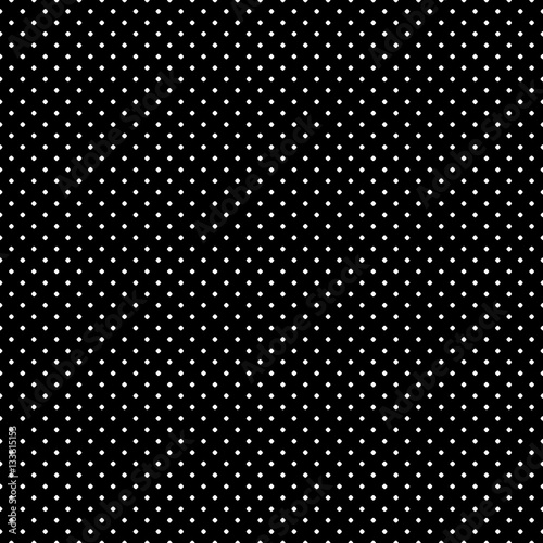 Vector Monochrome Seamless Pattern Polka Dot Texture Small Circles Spots Simple Dark Geometric Background Abstract Black White Wallpaper Repeat Tiles Design For Print Textile Decoration Stock Vector Adobe Stock