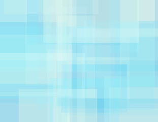 Aufkleber - Abstract subtle pale turquoise geometric background with rectang