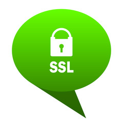 Poster - ssl green bubble icon