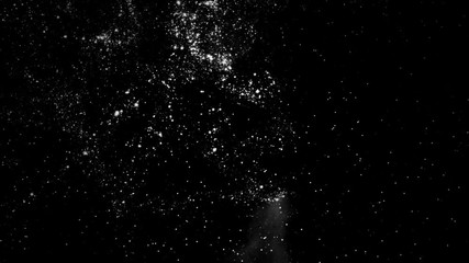 Canvas Print - Space 2213: Traveling through star fields in deep space (Loop).